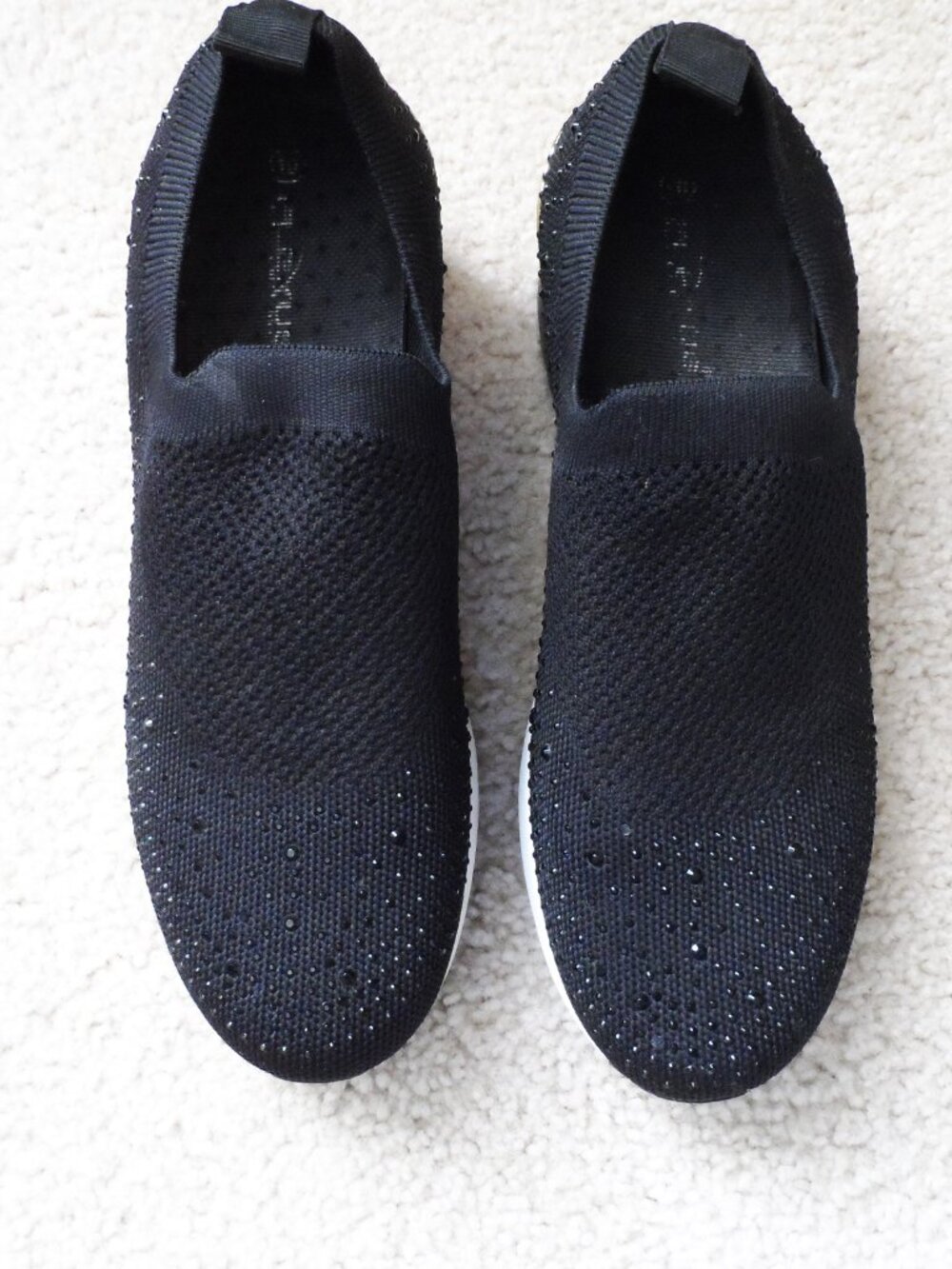 Flexus - Ladies  Black Wedge Heel Casual  - size 9,5- 10